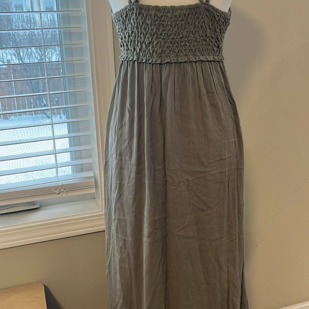 [M]La Miel Nashville Breeze Hi Low Long  Slip Maxi Dress - Picture 9 of 10